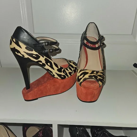 Dolce Vita 8 Platform Peep Toe High Heel Shoe - Picture 3 of 10